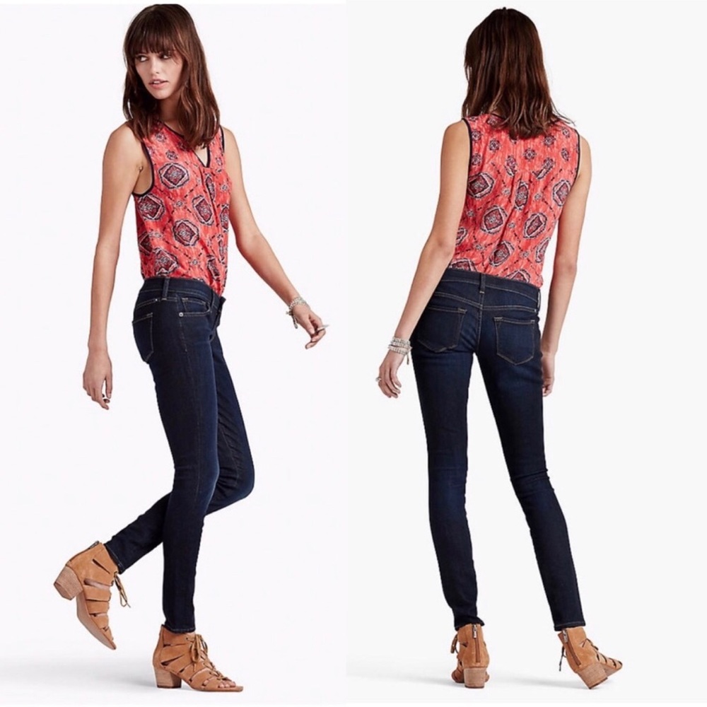 Lucky Brand White Oak, Selvedge Denim - 24 Ankle